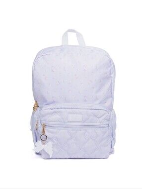 NWT LoveShackFancy x Target Yoobi Everblooming Rosettes Ditsy Backpack Blue